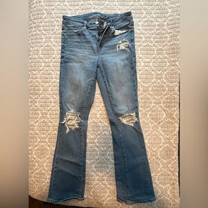 American Eagle Distressed Blue Jeans